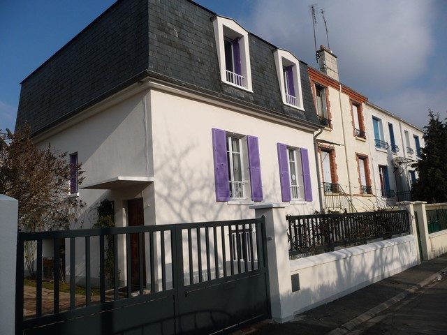 Traitement anti-fissures à Chaville : la façade après les travaux réalisés par ATRED